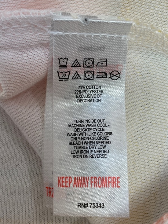 Haute Hippe French Terry Striped Long Sleeve Cropped Top Shorts Lounge Set M - Picture 10 of 15